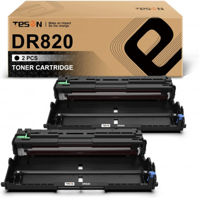 TESEN Compatible Drum Unit Replacement for DR820 DR-820 Drum 2 Packs
